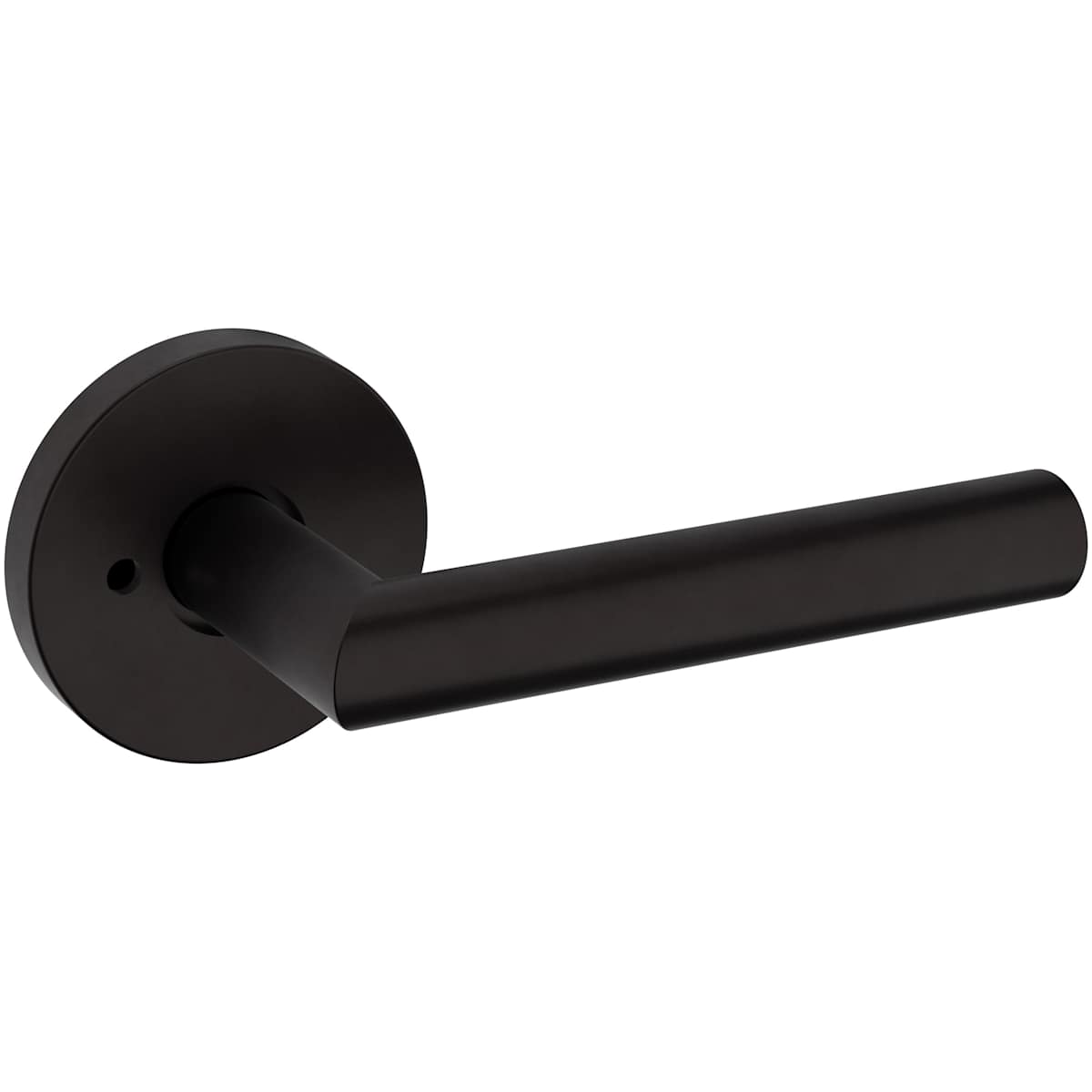 Estate 5173 Privacy Door Lever Set with 5046 Rose – Oil Rubbed Bronze