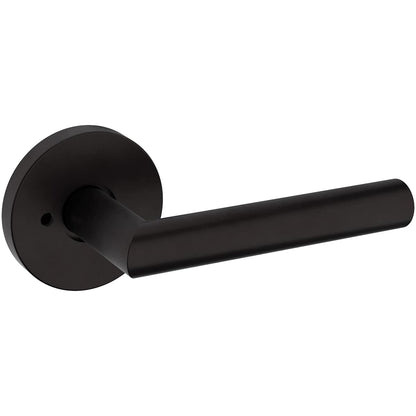 Estate 5173 Privacy Door Lever Set with 5046 Rose – Oil Rubbed Bronze