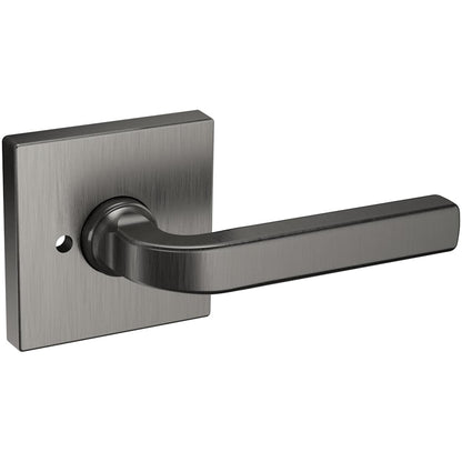 Estate 5190 Privacy Door Lever Set with R017 Rose – Lifetime Graphite Nickel