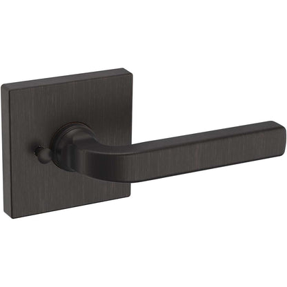 Estate 5190 Privacy Door Lever Set with R017 Rose – Venetian Bronze