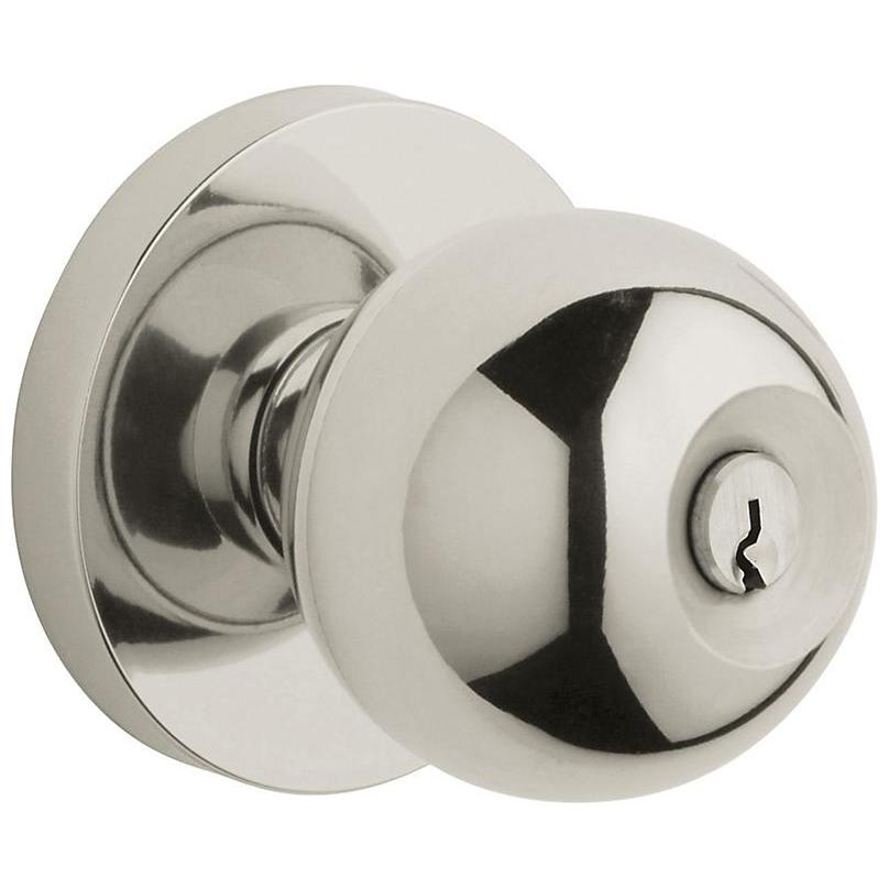 5215 Baldwin Modern Keyed Knob
