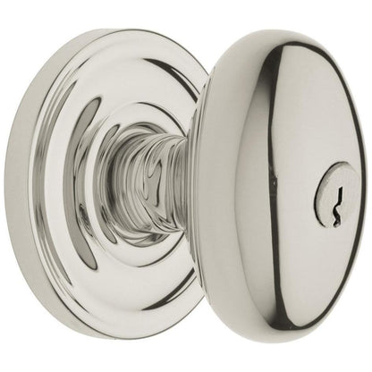 5225 Baldwin Egg Keyed Knob