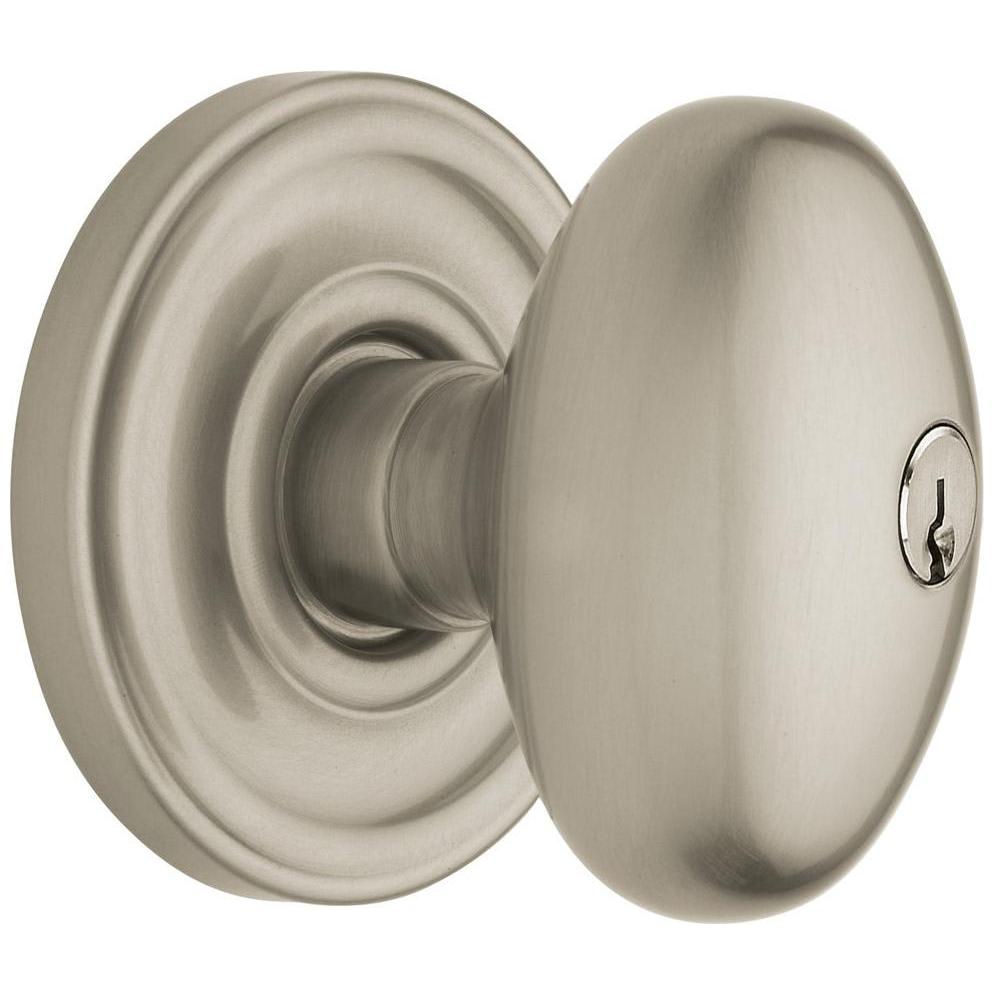 5225 Baldwin Egg Keyed Knob