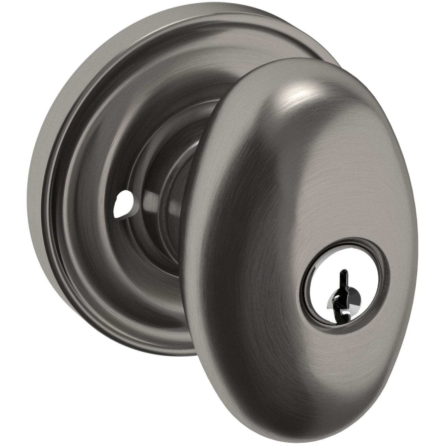 5225 Baldwin Egg Keyed Knob
