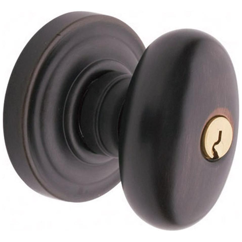 5225 Baldwin Egg Keyed Knob