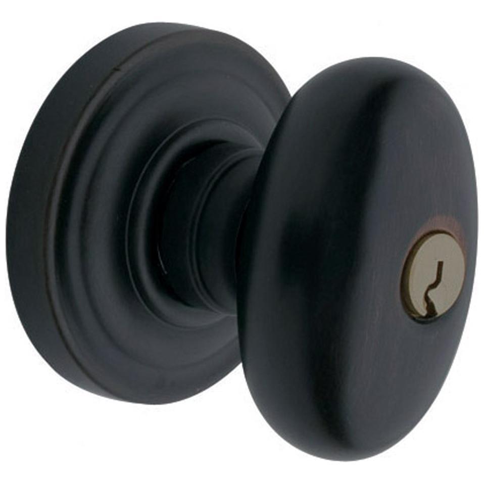 5225 Baldwin Egg Keyed Knob