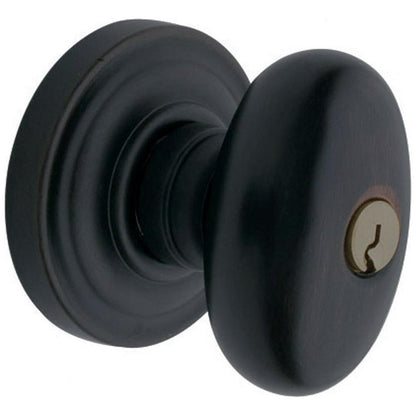 5225 Baldwin Egg Keyed Knob