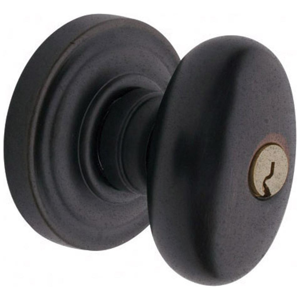 5225 Baldwin Egg Keyed Knob