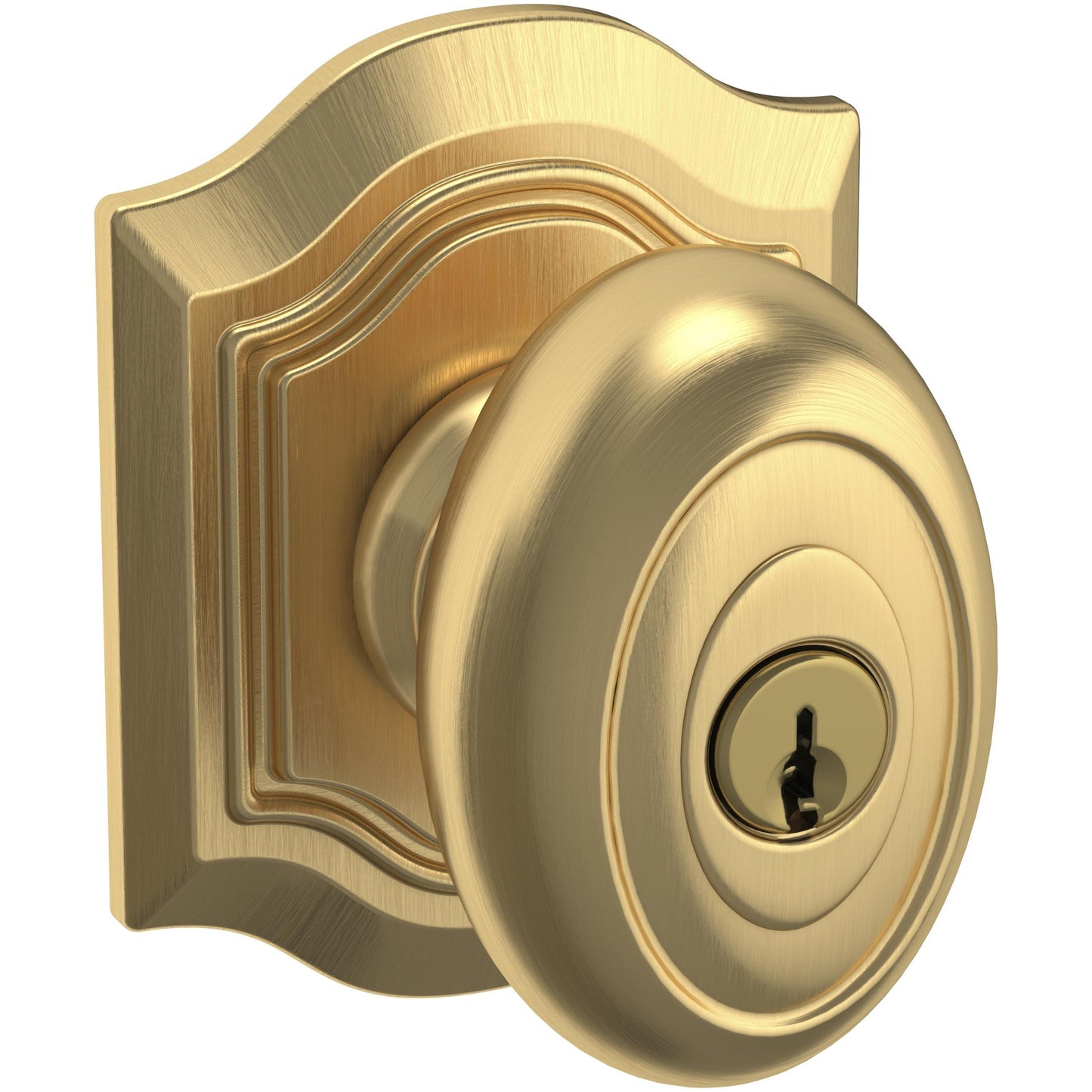 5237 Baldwin Bethpage Keyed Knob