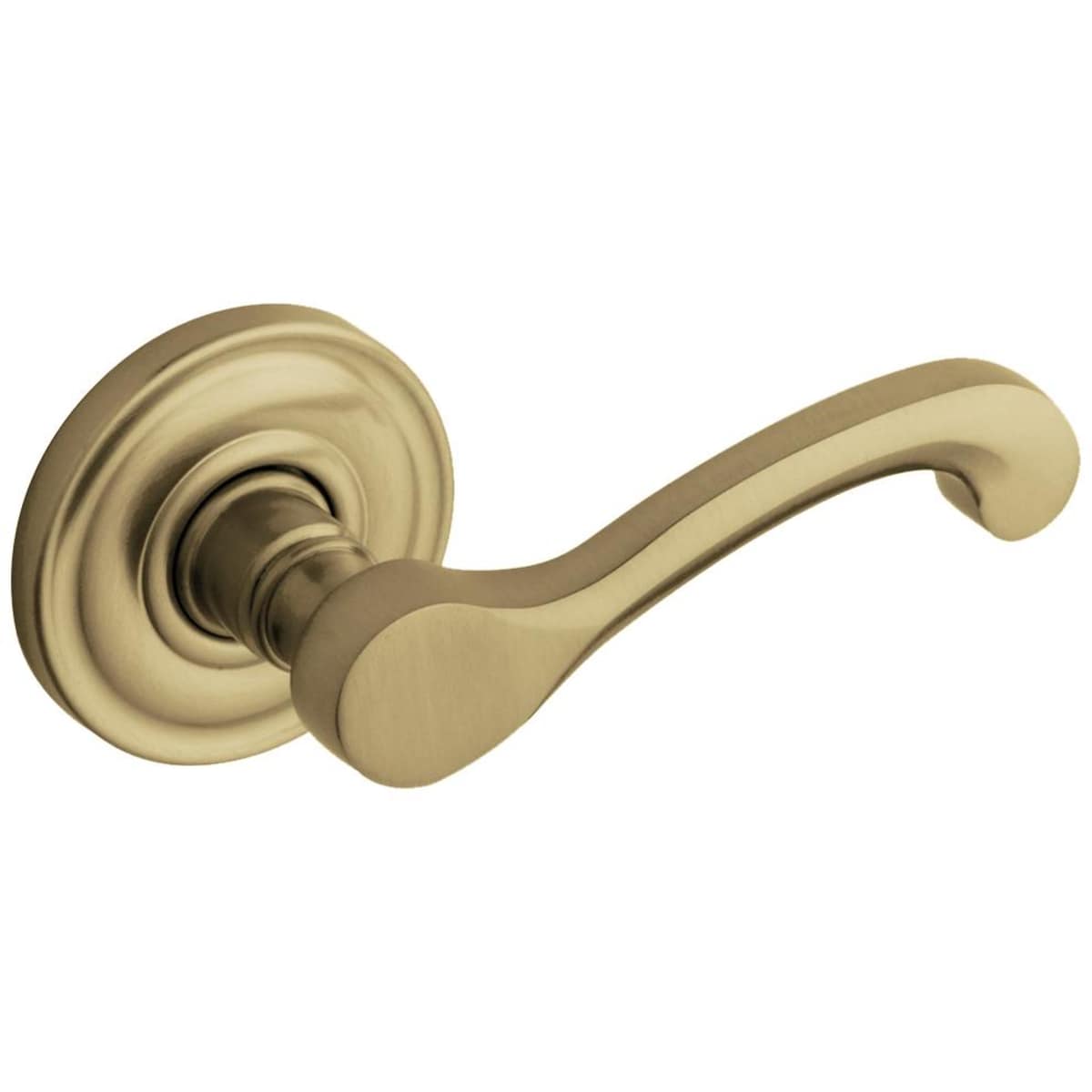 Estate 5445V Classic Estate Levers without Rosettes – Vintage Brass