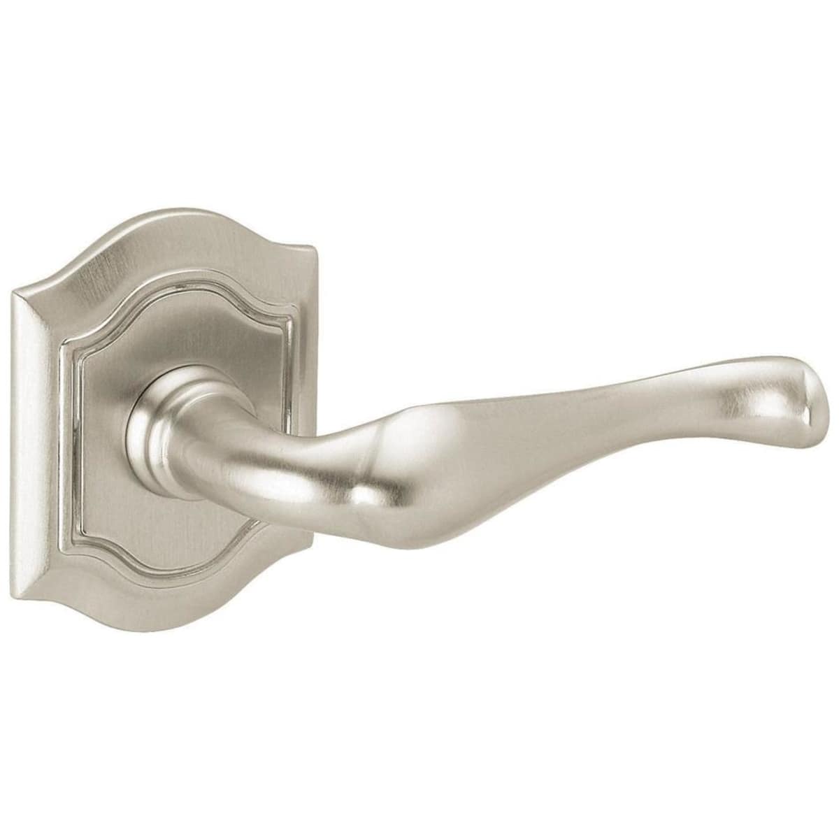 Estate 5447V Bethpage Estate Levers without Rosettes – Lifetime Satin Nickel