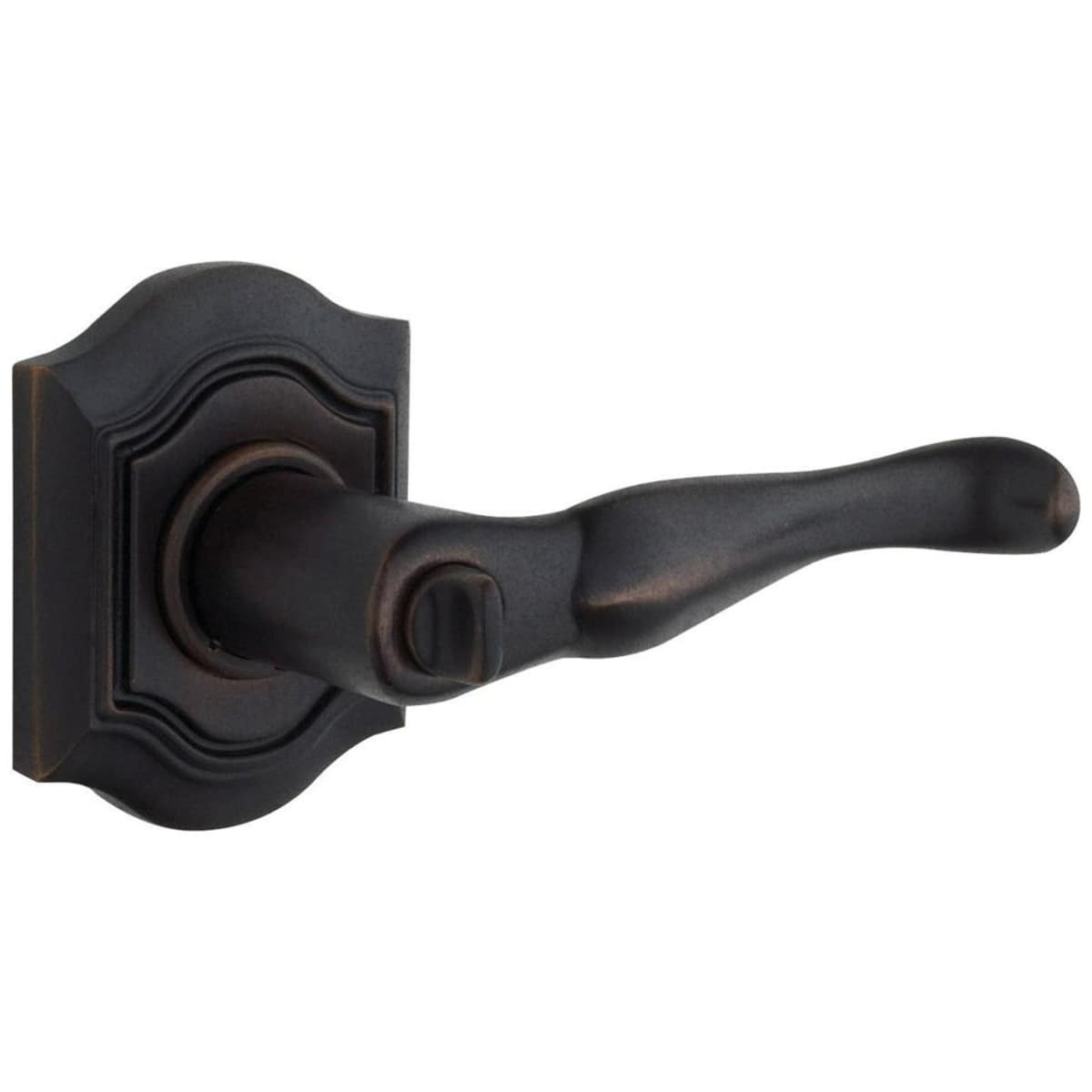 Estate 5447V Bethpage Estate Levers without Rosettes – Distressed Oil Rubbed Bronze