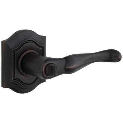 Estate 5447V Bethpage Estate Levers without Rosettes – Distressed Oil Rubbed Bronze
