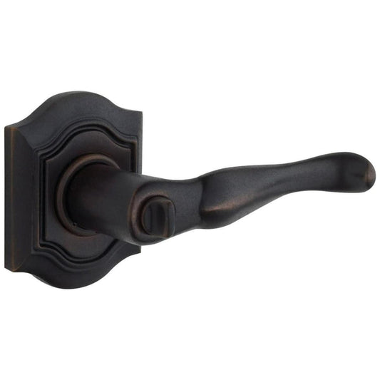 Estate 5447V Bethpage Estate Levers without Rosettes – Distressed Oil Rubbed Bronze