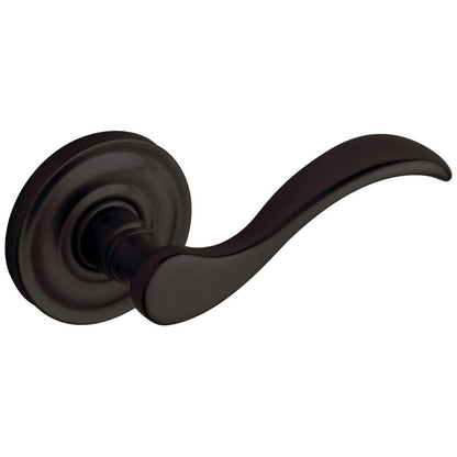 Estate 5455V Privacy Door Lever Set with 5048 Rose – Oil Rubbed Bronze