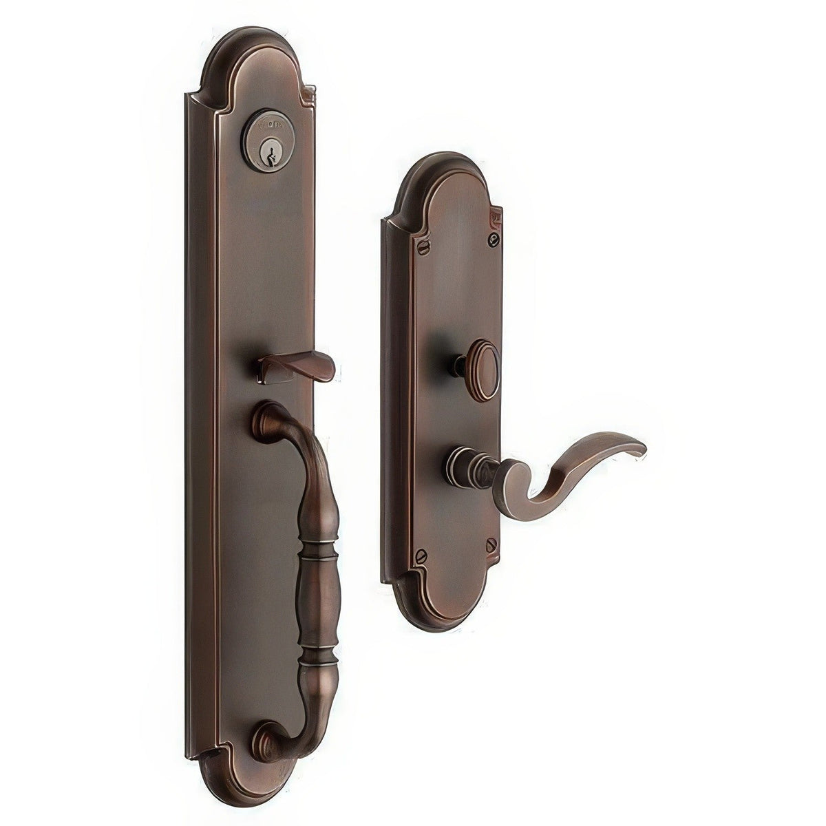 Hamilton Baldwin mortise door lock in Venetian Bronze