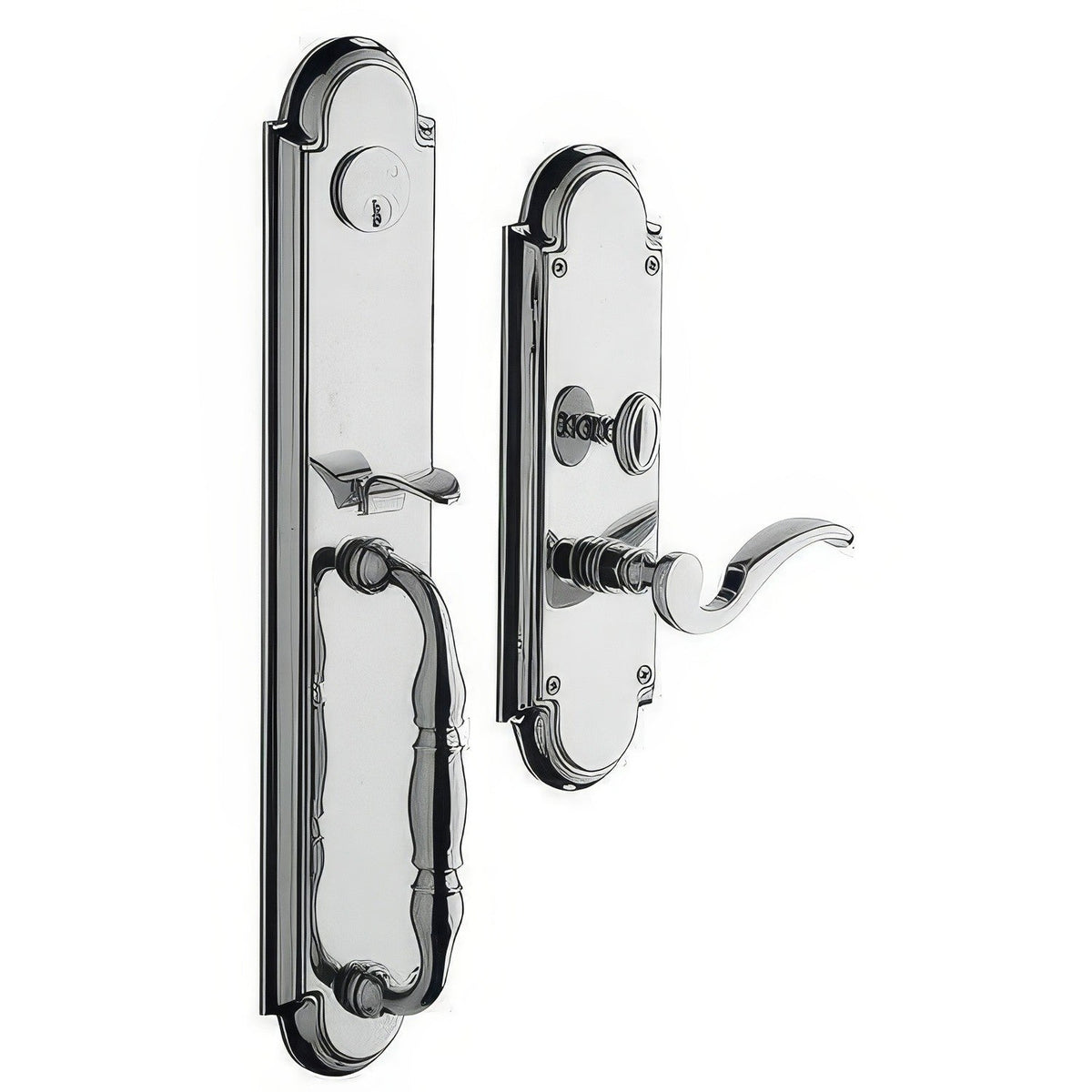 Hamilton Baldwin mortise door lock in Polished Chrome