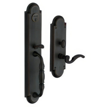 Hamilton Baldwin mortise door lock in Distressed Oil Rubbed Bronze