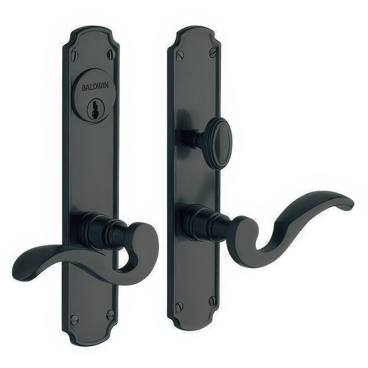 Bismark Baldwin mortise door lock in Oil Rubbed Bronze