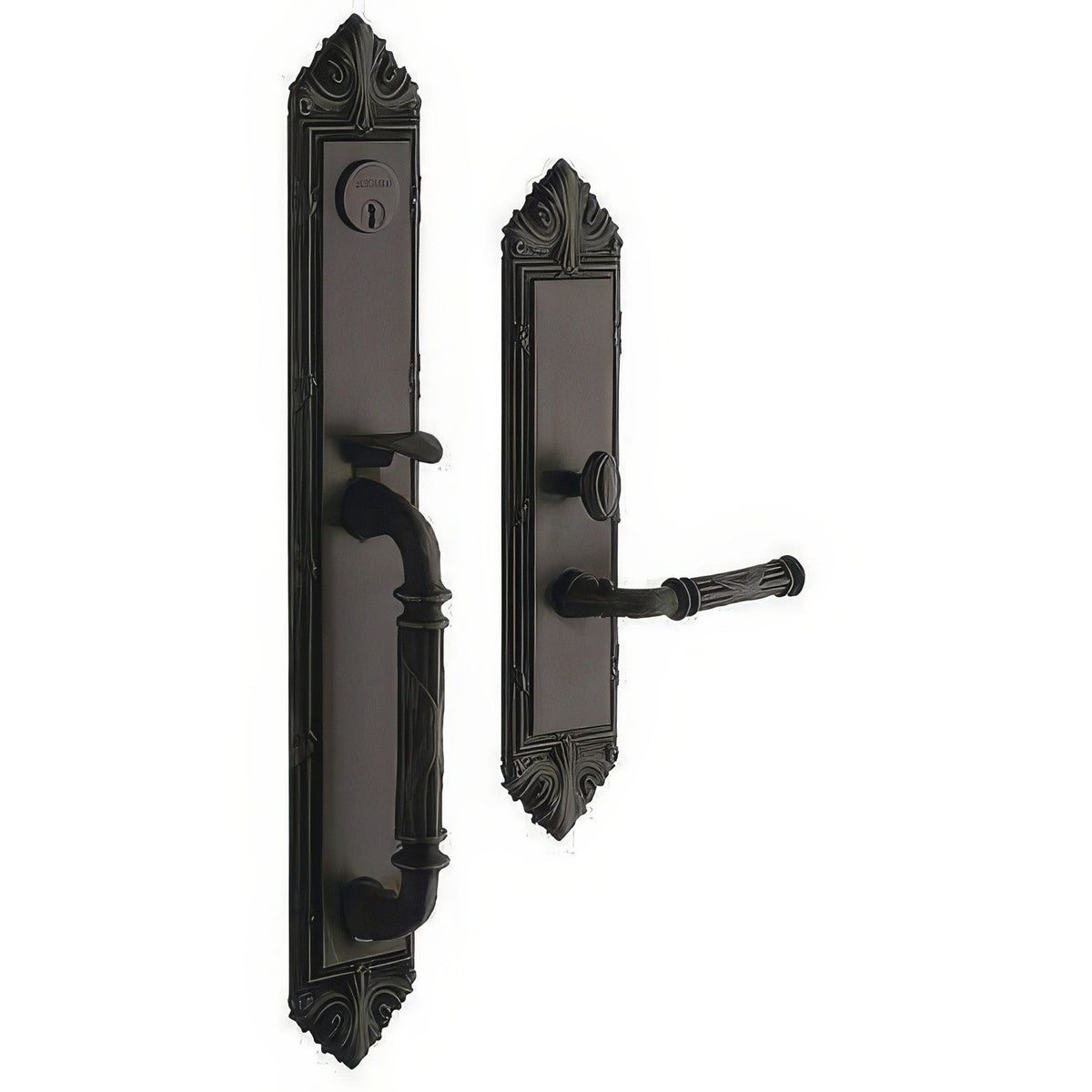Edinburgh Baldwin mortise door lock in Oil Rubbed Bronze
