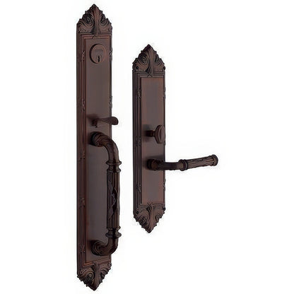 Edinburgh Baldwin mortise door lock in Venetian Bronze