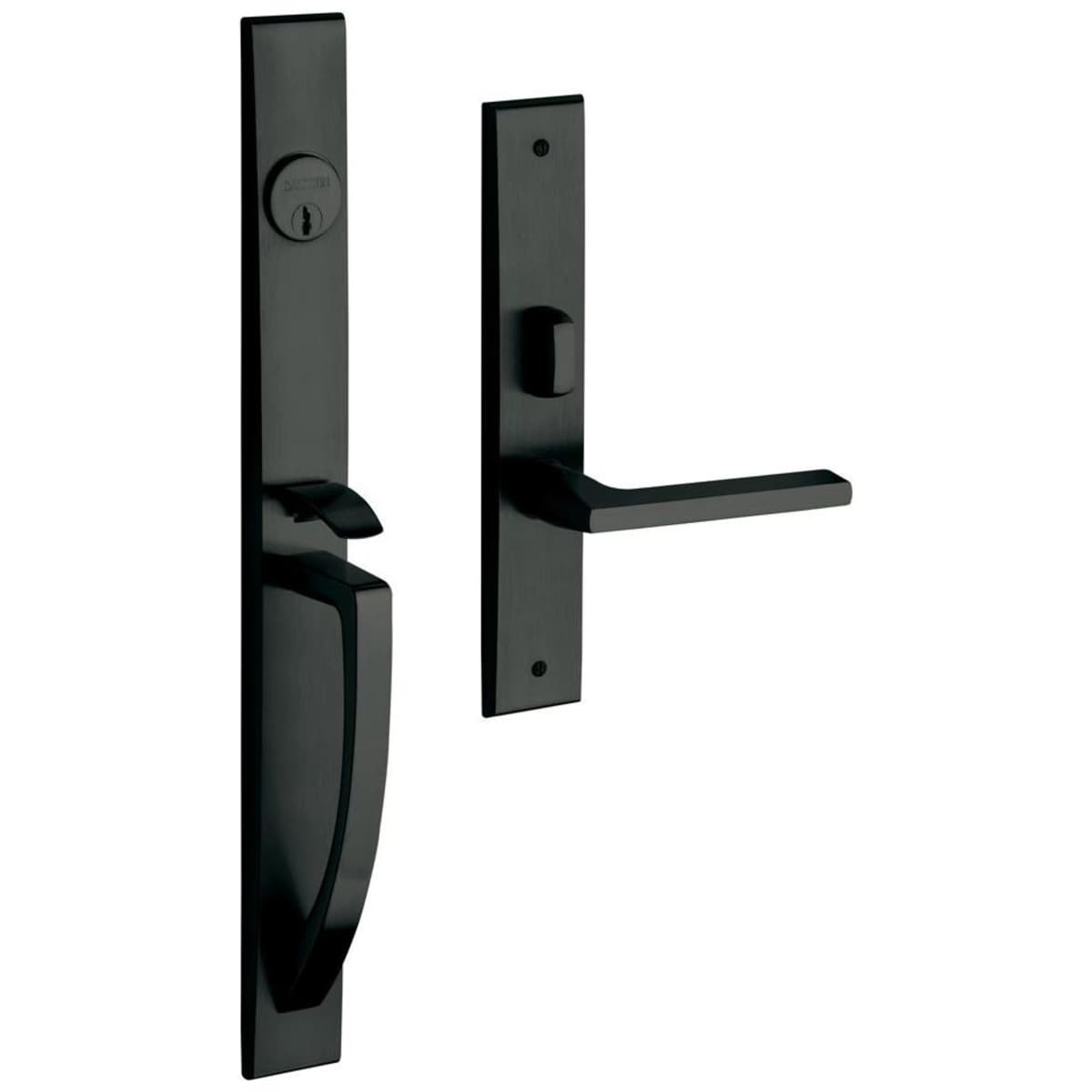 Baldwin Lakeshore Mortise Handleset Trim with 5162 Lever - Polished Chrome - Right Hand Full Dummy