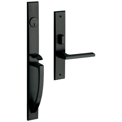 Baldwin Lakeshore Mortise Handleset Trim with 5162 Lever - Polished Chrome - Right Hand Full Dummy