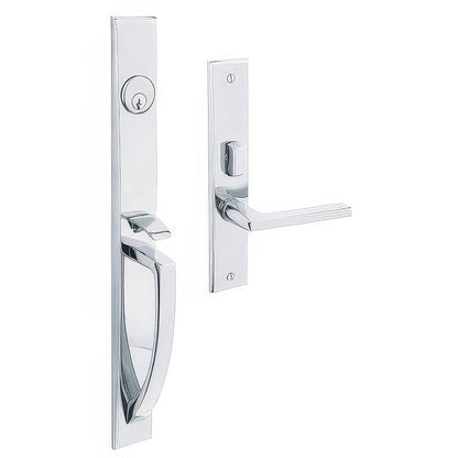Lakeshore Baldwin mortise door lock in Polished Chrome