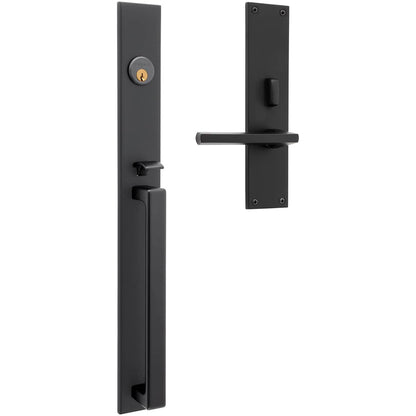 Baldwin Minneapolis 20" Mortise Handleset Trim - Polished Chrome - Right Hand Full Dummy