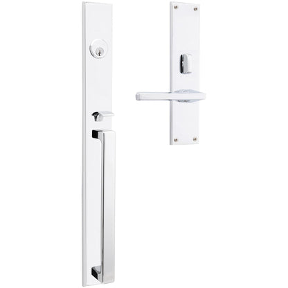 Baldwin Minneapolis 20" Mortise Handleset Trim - Oil Rubbed Bronze - Right Hand Full Dummy