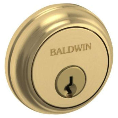 Estate 8031 Single Cylinder Keyed Entry Deadbolt – Lifetime Satin Brass