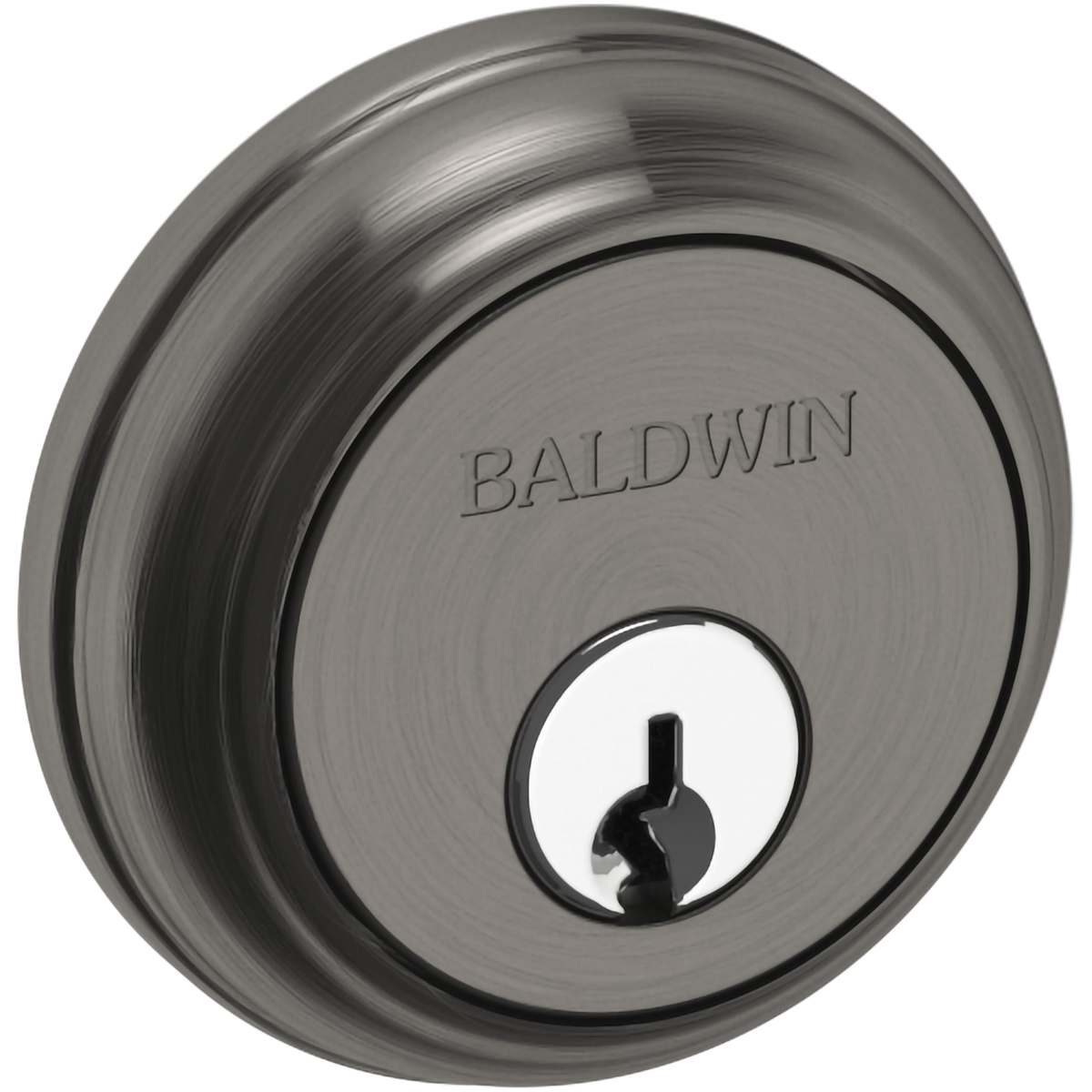 Estate 8031 Single Cylinder Keyed Entry Deadbolt – Lifetime Graphite Nickel