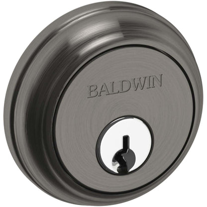 Estate 8031 Single Cylinder Keyed Entry Deadbolt – Lifetime Graphite Nickel