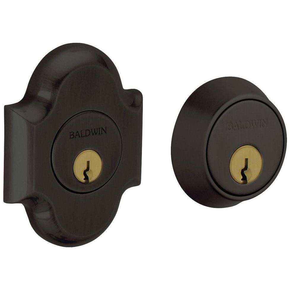 8253 Baldwin Boulder Arched Double Cylinder Deadbolt