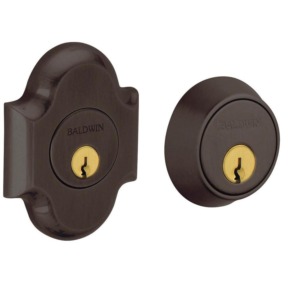 8253 Baldwin Boulder Arched Double Cylinder Deadbolt