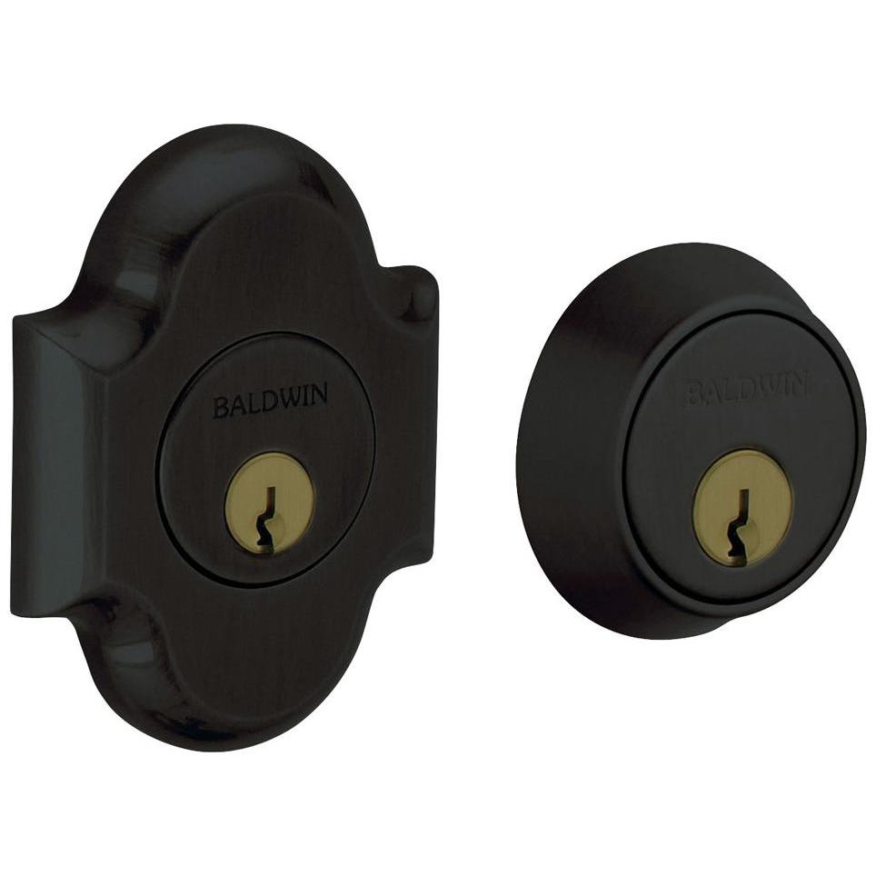 8253 Baldwin Boulder Arched Double Cylinder Deadbolt
