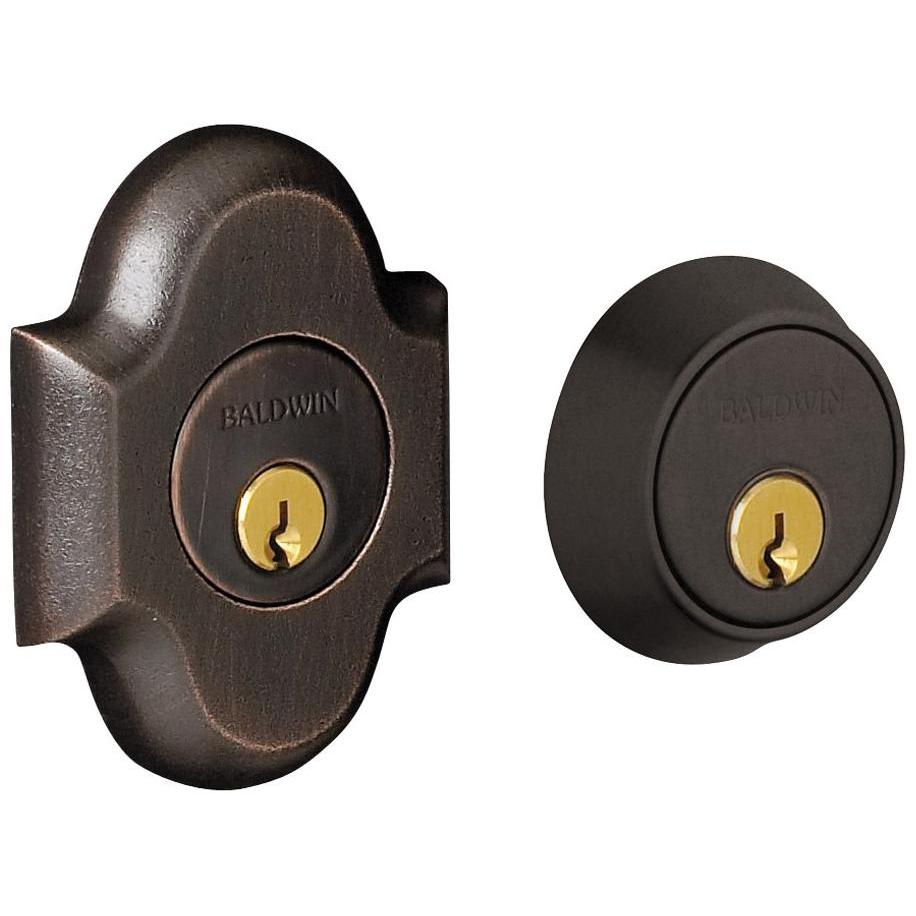 8253 Baldwin Boulder Arched Double Cylinder Deadbolt