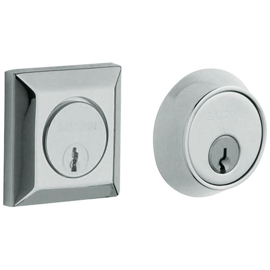 8255 Baldwin Squared Double Cylinder Deadbolt