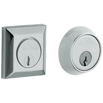 8255 Baldwin Squared Double Cylinder Deadbolt