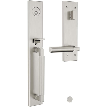 Baldwin Gramercy 85316.RENT handleset - Lifetime Satin Brass