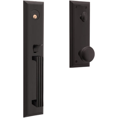 Estate 85342 Tremont Handleset – Entry – Less Interior Trim – Oil Rubbed Bronze