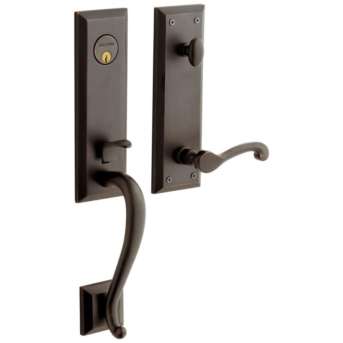 Estate 85355 Stonegate Handleset – Entry – Venetian Bronze – Right Hand