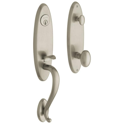 Estate 85360 Blakely Handleset – Entry – Lifetime Satin Nickel – Right Hand