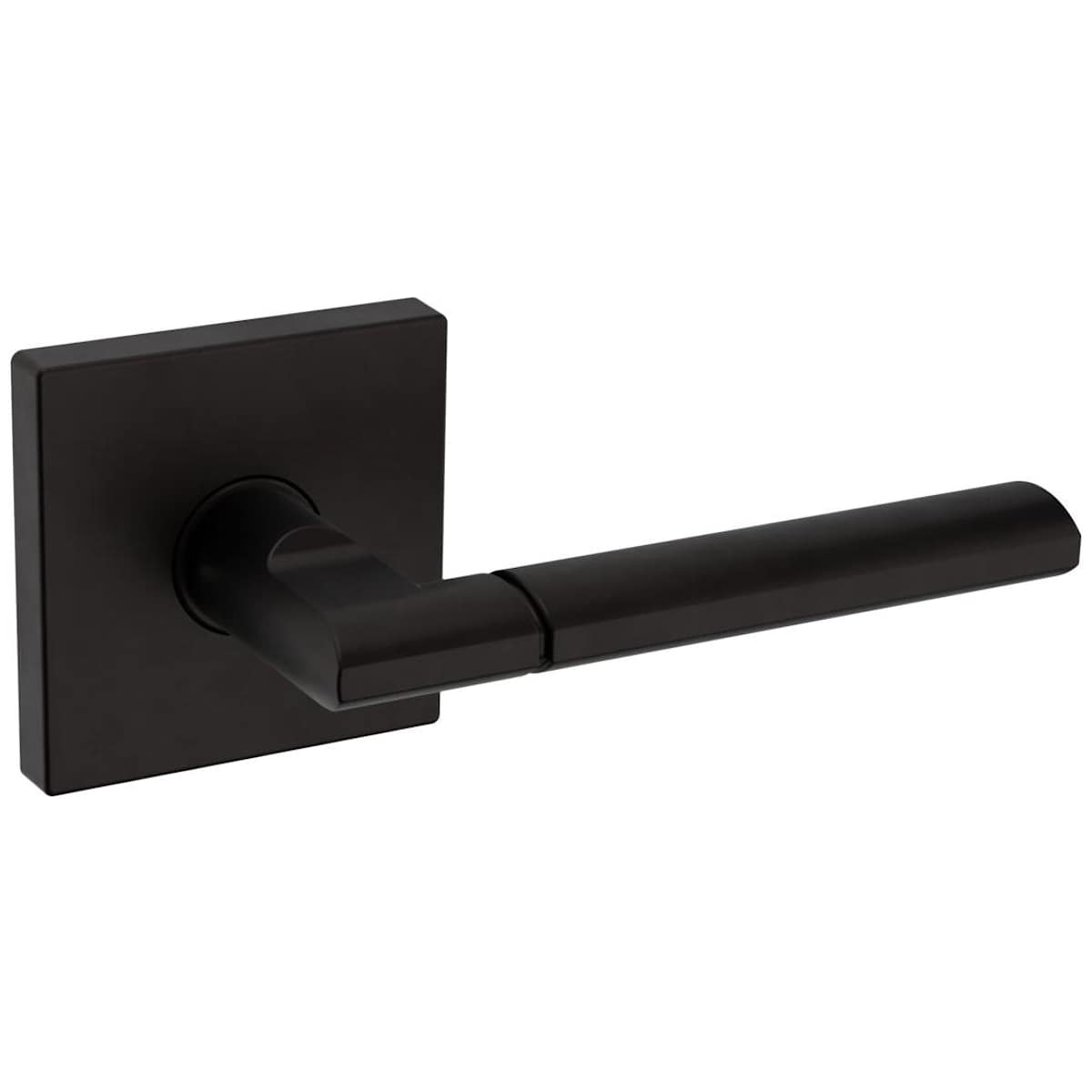 Estate L021 Passage Door Lever Set with R017 Rose – Oil Rubbed Bronze