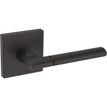 Estate L021 Passage Door Lever Set with R017 Rose – Venetian Bronze