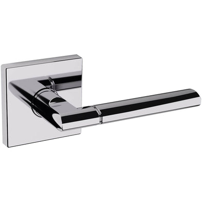 Estate L021 Passage Door Lever Set with R017 Rose – Polished Chrome