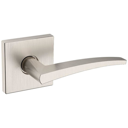 Estate L022 Passage Door Lever Set with R017 Rose – Lifetime Satin Nickel