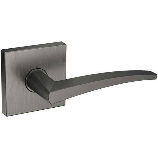 Estate L022 Passage Door Lever Set with R017 Rose – Lifetime Graphite Nickel