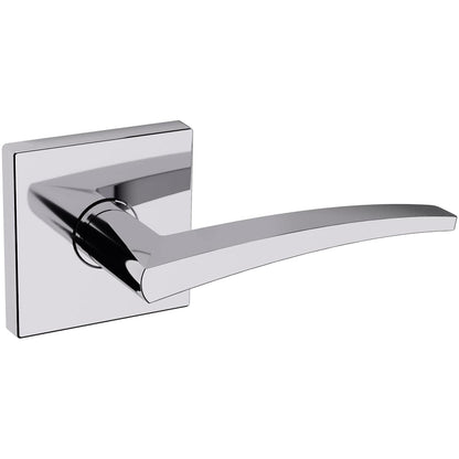 Estate L022 Passage Door Lever Set with R017 Rose – Polished Chrome