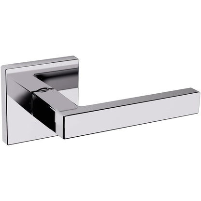 Estate L023 Passage Door Lever Set with R017 Rose – Polished Chrome
